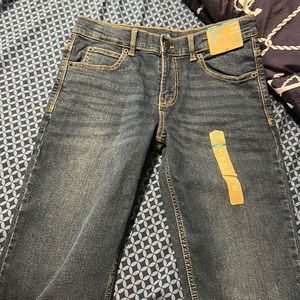 J.C. Penney husky boys dark jeans